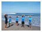 Surf camp stretch